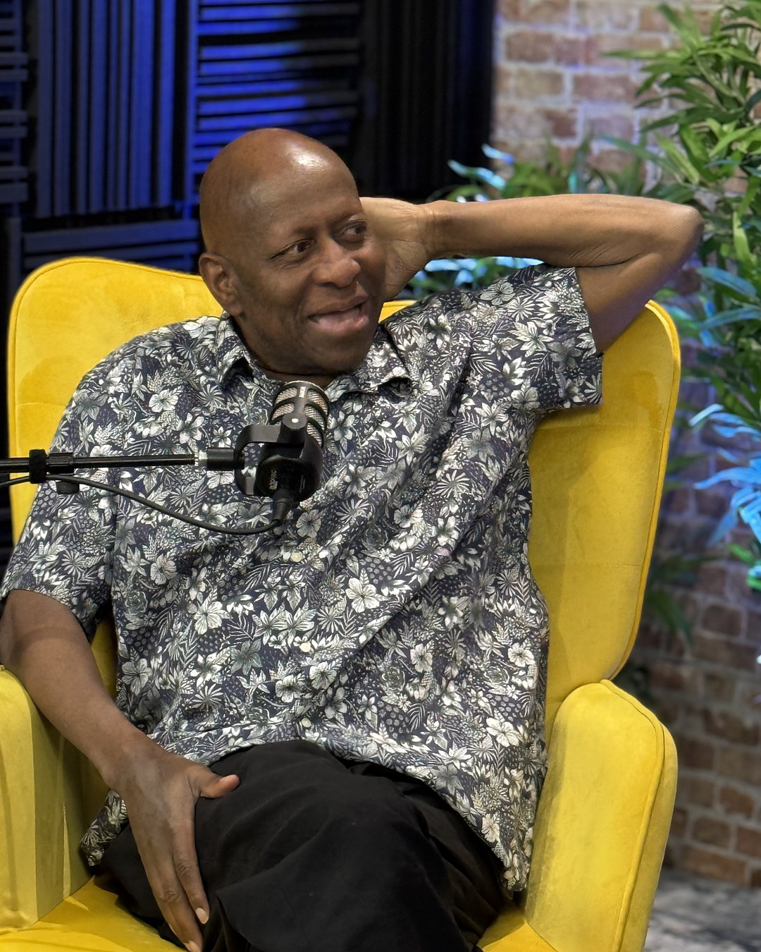 Dave Benson Phillips recording at Synergy